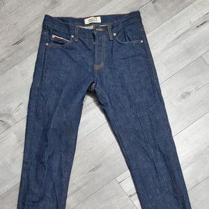 Naked & Famous Super Skinny Guy Dirty Fade Selvedge Size 30 Men Jeans